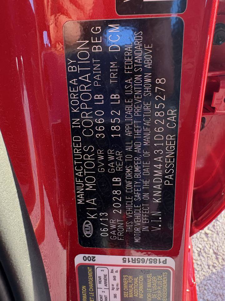 Used 2013 Kia Rio LX w/ PWR Pkg FWD image 9