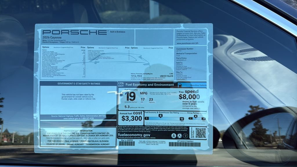 New 2026 Porsche Cayenne AWD/4WD image 25