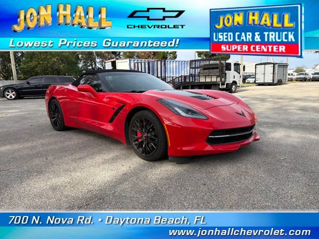 Used 2016 Chevrolet Corvette Stingray Convertible w/ Battery Protection Package