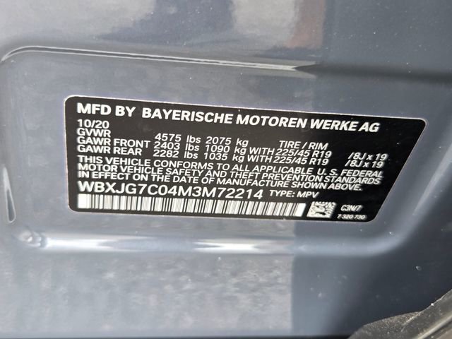 Used 2021 BMW X1 sDrive28i w/ Convenience Package FWD image 23