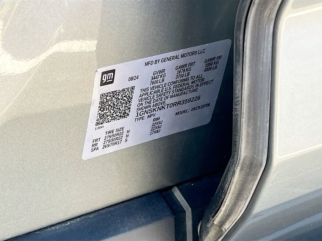 Used 2024 Chevrolet Tahoe LT w/ LT Signature Package image 34