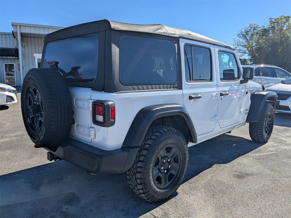 Used 2020 Jeep Wrangler Unlimited Sport image 3