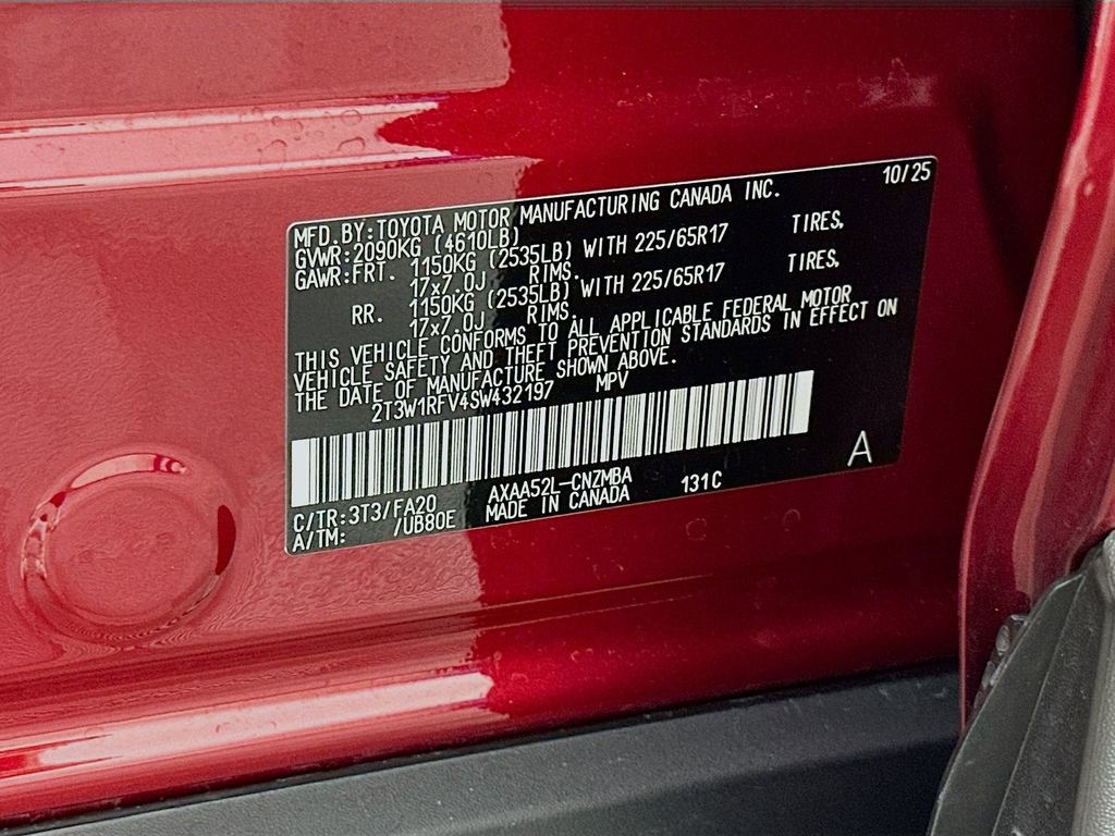 Certified 2025 Toyota RAV4 XLE w/ Convenience Package FWD image 32
