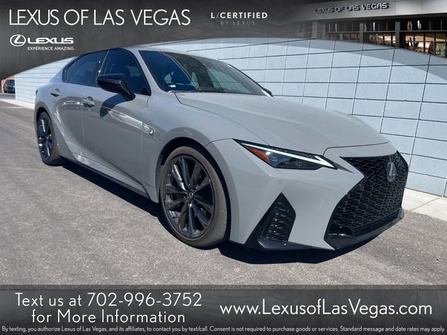 Certified 2025 Lexus IS 350 F Sport w/ Navigation Package