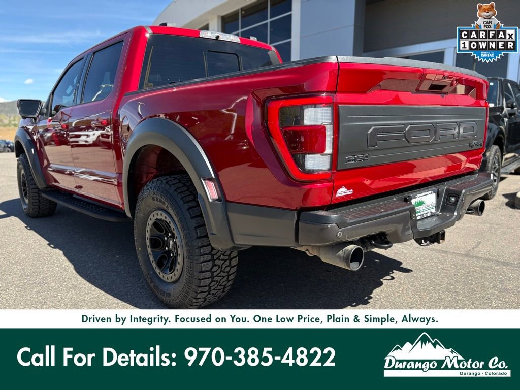 Certified 2022 Ford F150 Raptor w/ Equipment Group 801A High AWD/4WD image 5