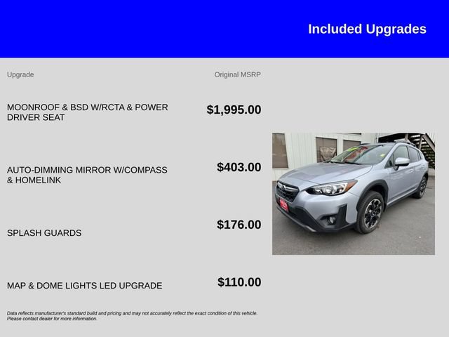 Used 2023 Subaru Crosstrek 2.0i Premium AWD/4WD image 12