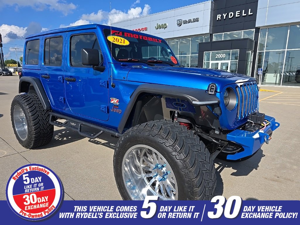 Used 2021 Jeep Wrangler Unlimited Rubicon