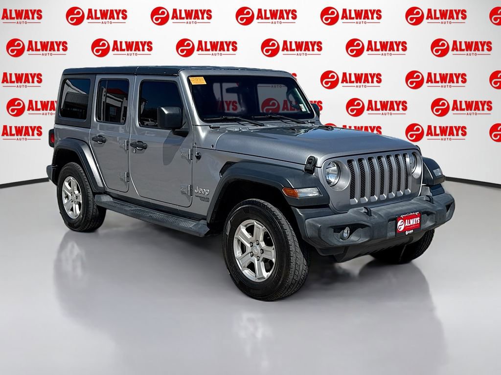 Used 2020 Jeep Wrangler Unlimited Sport S AWD/4WD image 3