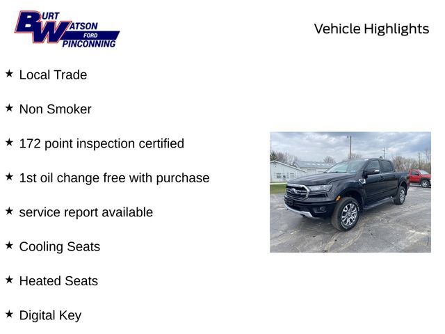 Used 2023 Ford Ranger Lariat w/ Trailer Tow Package AWD/4WD image 9