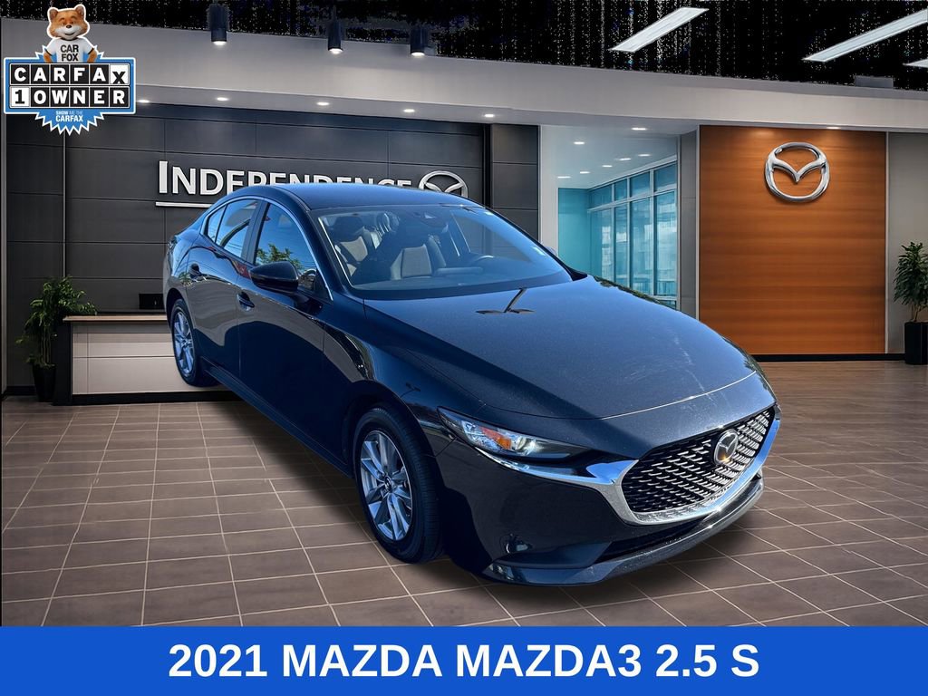 Used 2021 MAZDA MAZDA3 s