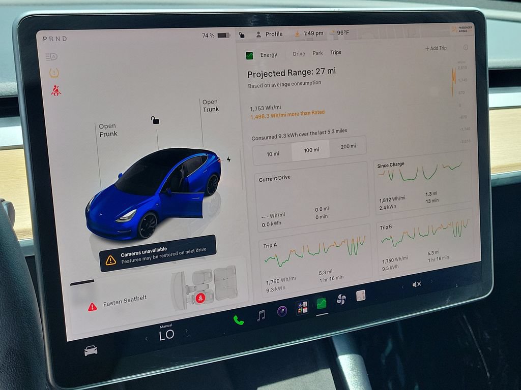 Used 2022 Tesla Model 3 Performance AWD/4WD image 24