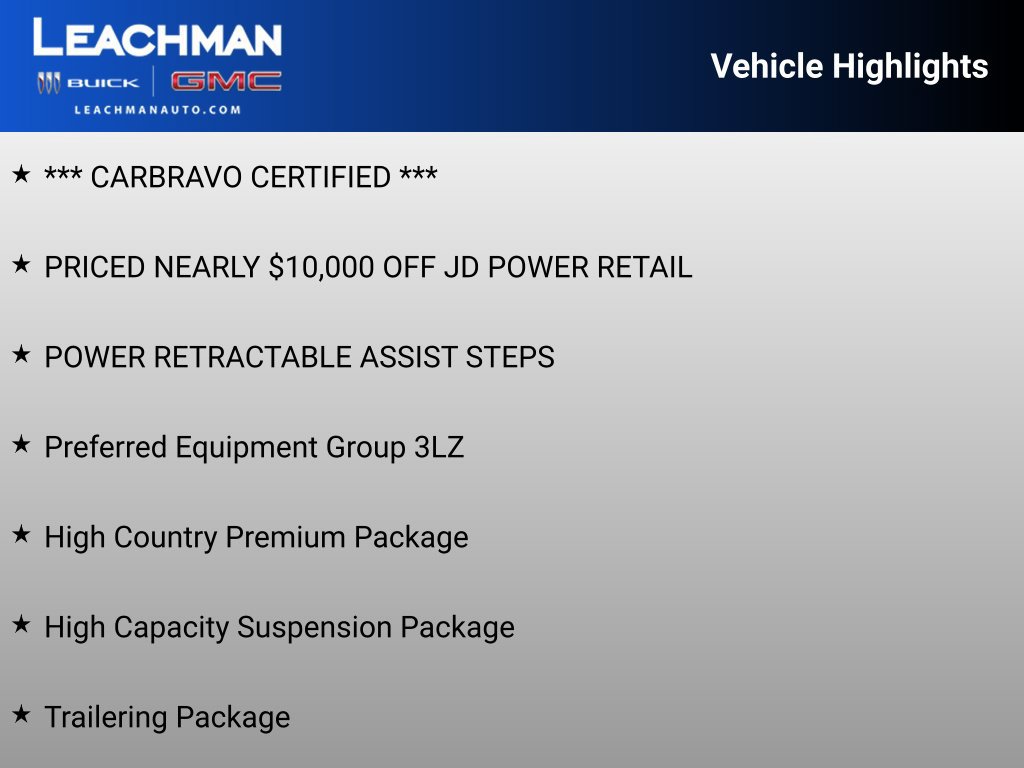 Certified 2026 Chevrolet Silverado 1500 High Country w/ High Country Premium Package AWD/4WD image 4