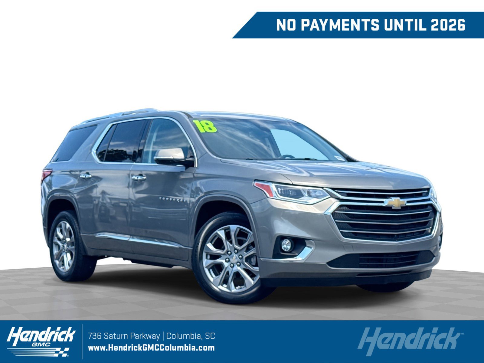 Used 2018 Chevrolet Traverse Premier w/ Driver Confidence II Package