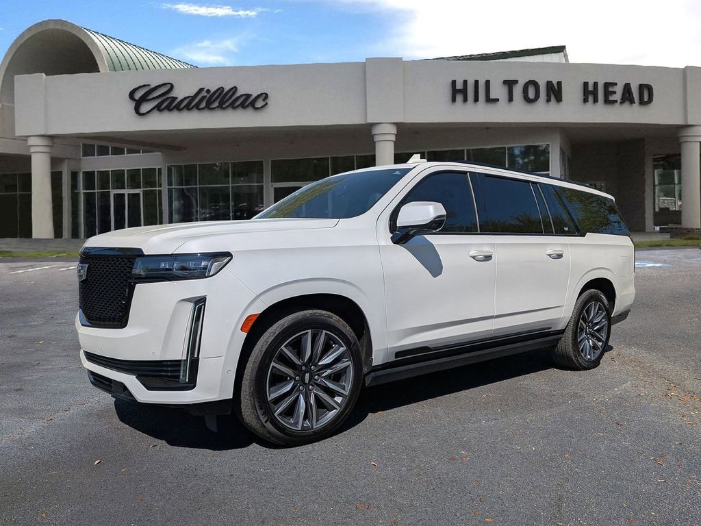 Used 2022 Cadillac Escalade ESV Sport Platinum w/ Heavy-Duty Trailer Package
