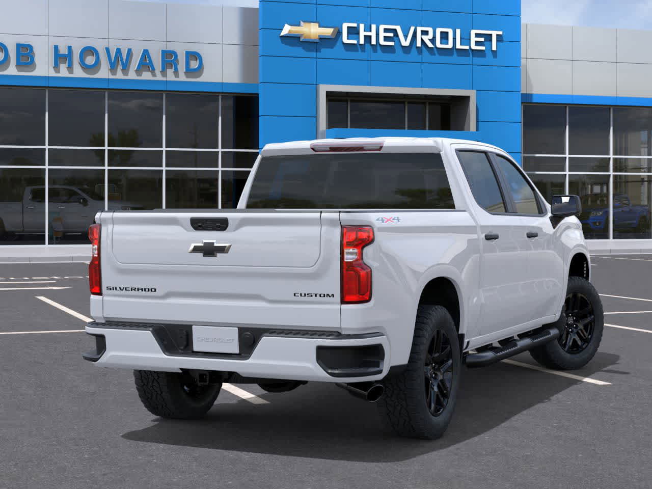 New 2026 Chevrolet Silverado 1500 Custom w/ Turbomax Blackout Package AWD/4WD image 4