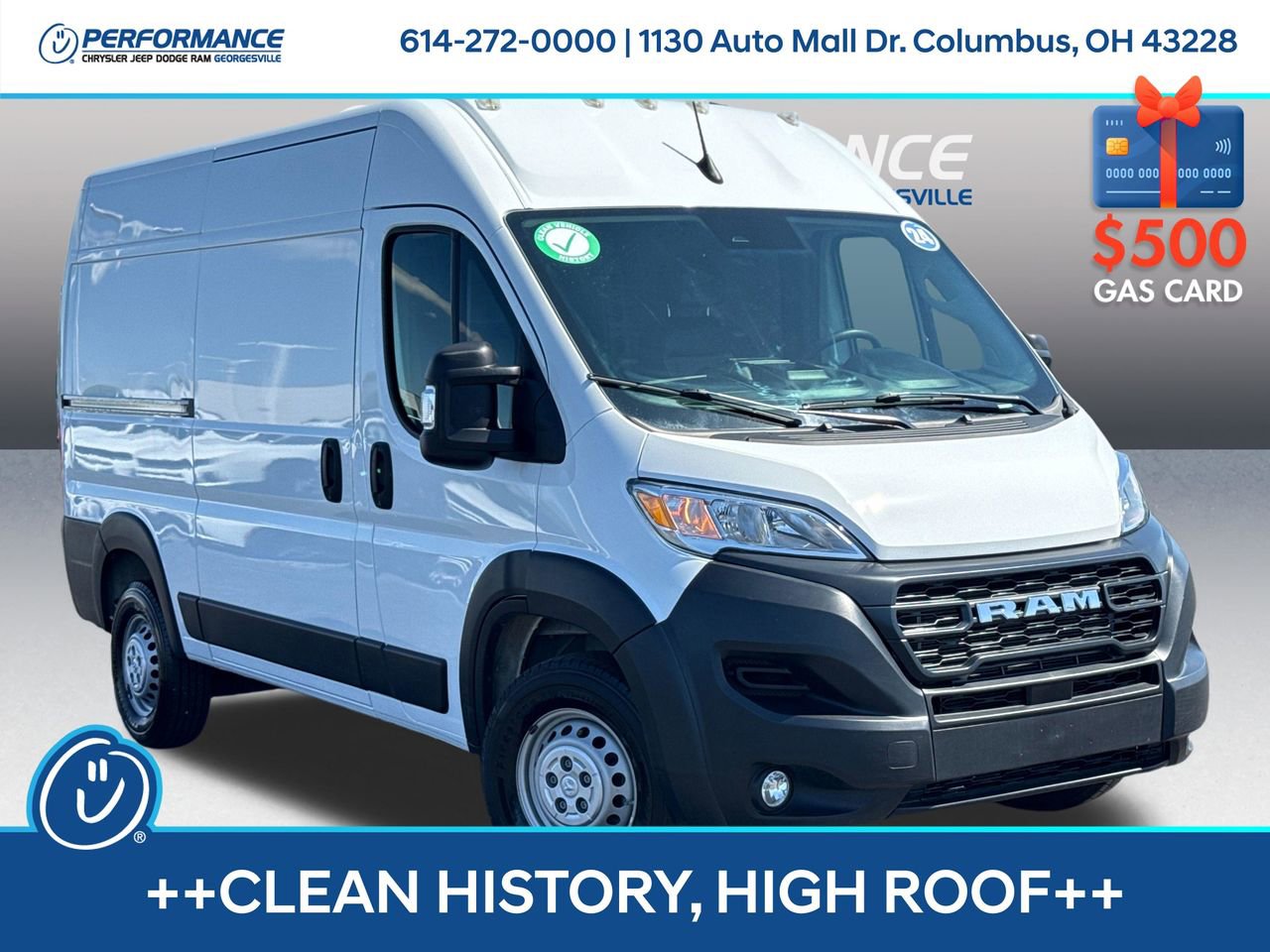 Used 2024 RAM ProMaster 2500 w/ Convenience Group
