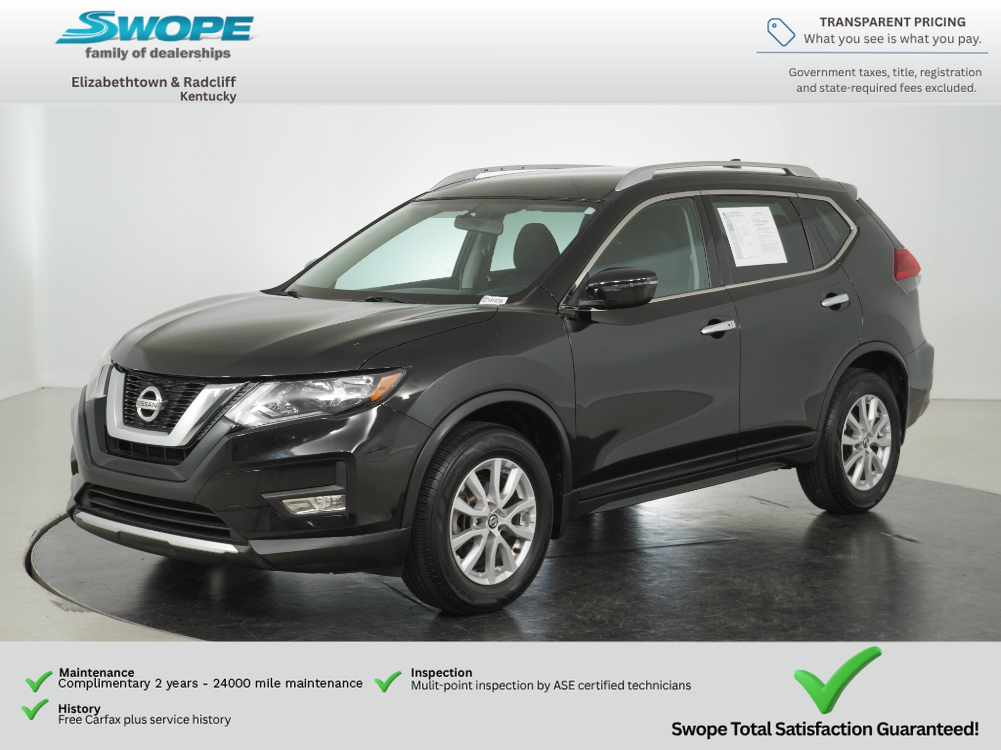 Certified 2017 Nissan Rogue SV AWD/4WD image 8