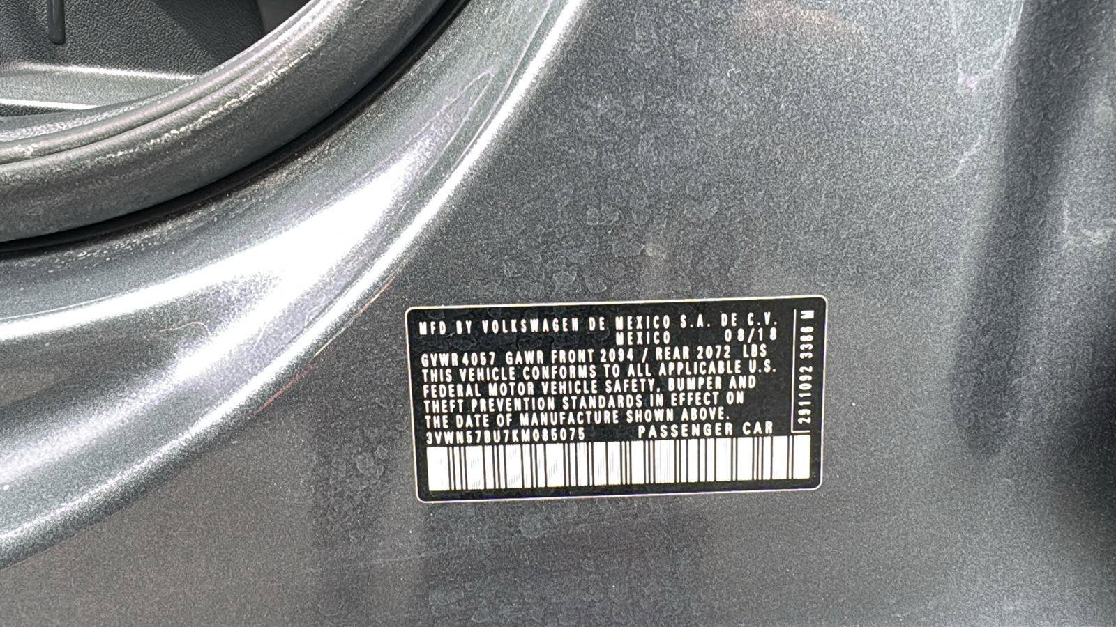 Used 2019 Volkswagen Jetta S w/ Driver Assistance Package image 21