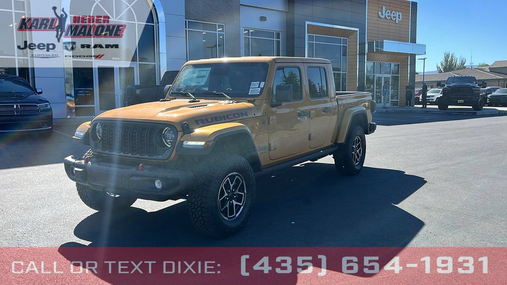 New 2026 Jeep Gladiator Rubicon w/ Safety Group AWD/4WD image 1