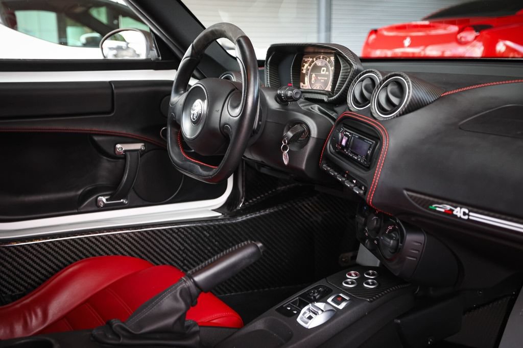 Used 2017 Alfa Romeo 4C Coupe w/ Coupe Track Package 1 RWD image 46