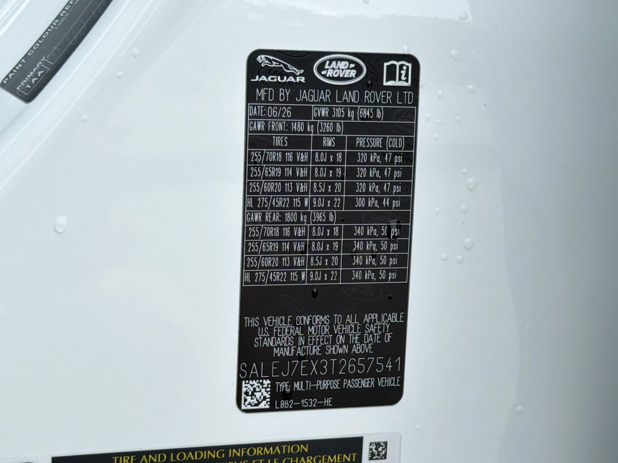 New 2026 Land Rover Defender 110 S AWD/4WD image 43