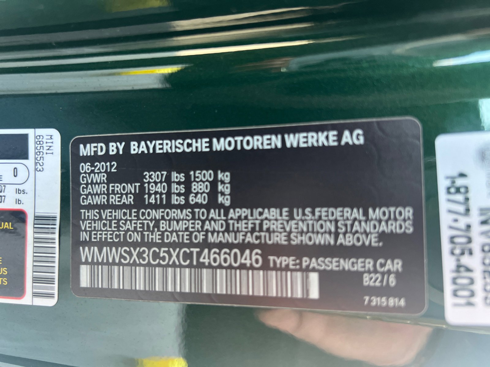 Used 2012 MINI Cooper Coupe S FWD image 18