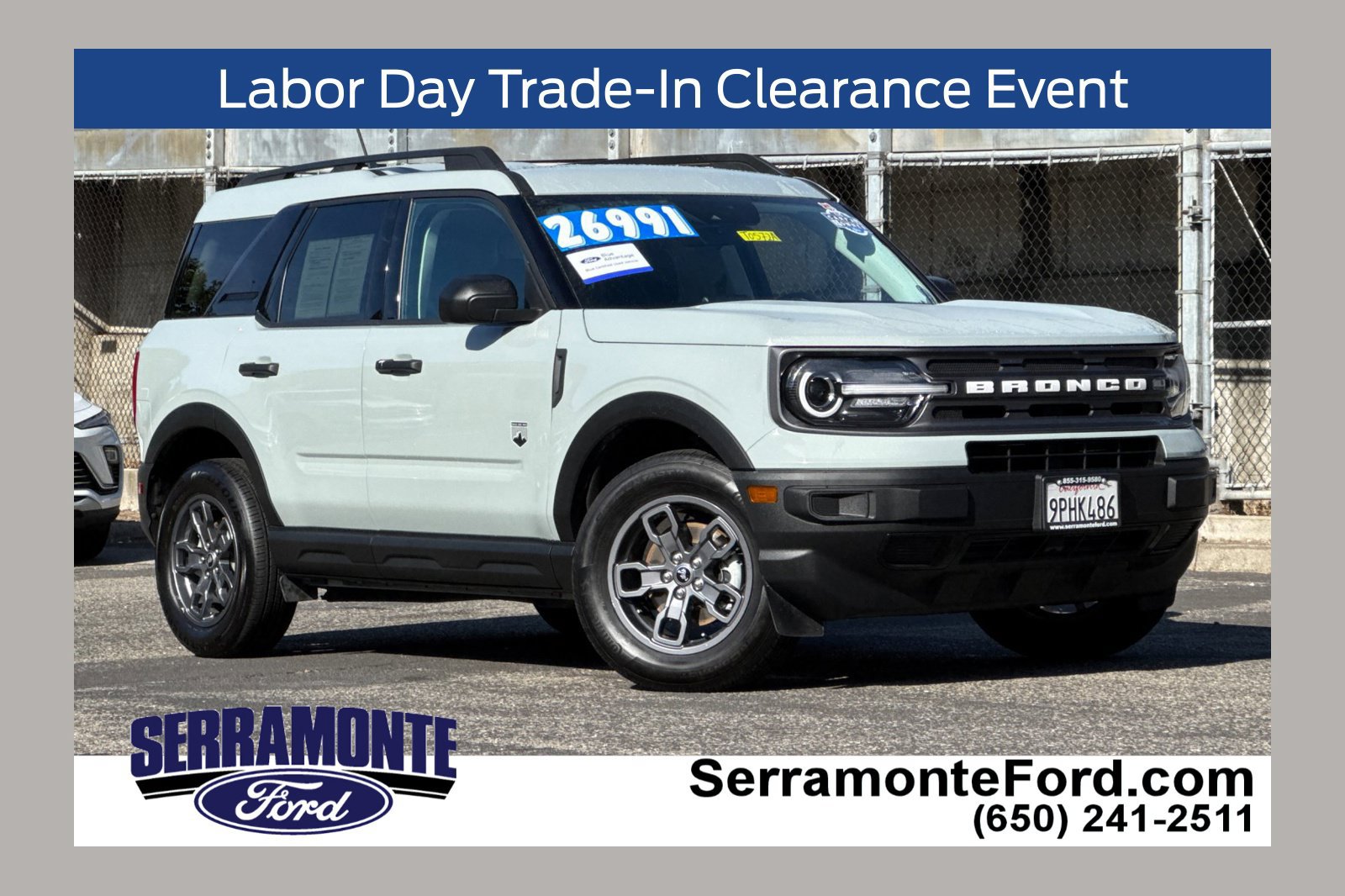 Certified 2024 Ford Bronco Sport Big Bend