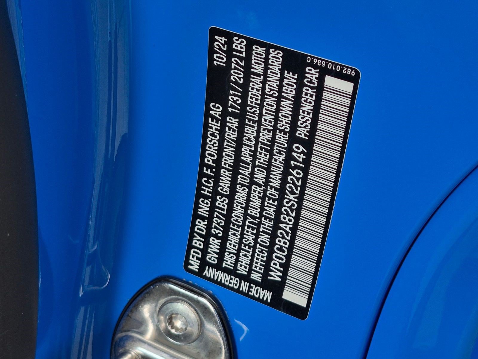 Certified 2025 Porsche 718 Boxster S RWD image 28