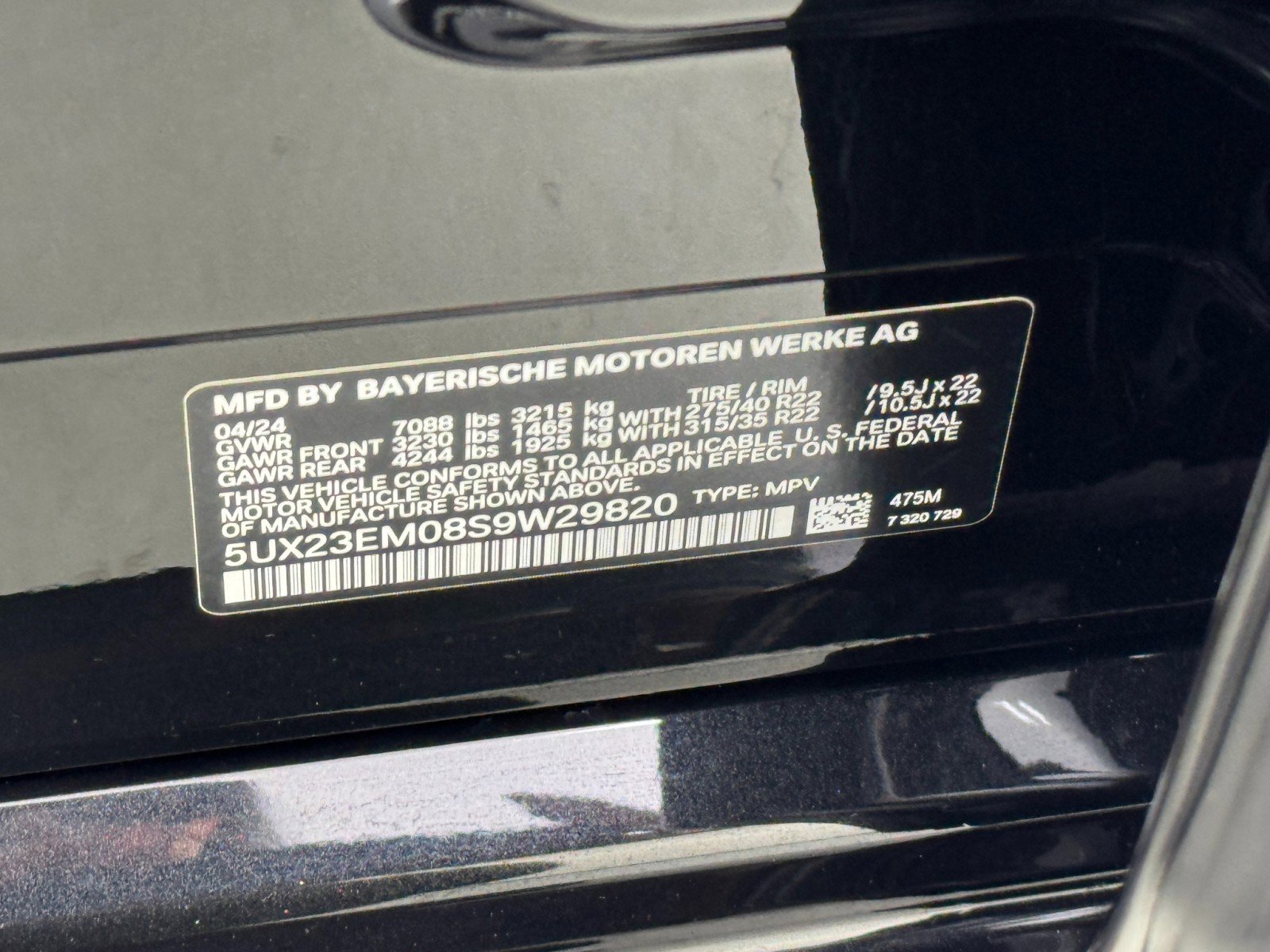 Used 2025 BMW X7 xDrive40i w/ Parking Assistance Package AWD/4WD image 51