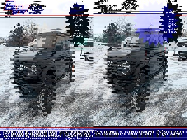 New 2025 Ford Bronco Big Bend w/ Black Diamond Package