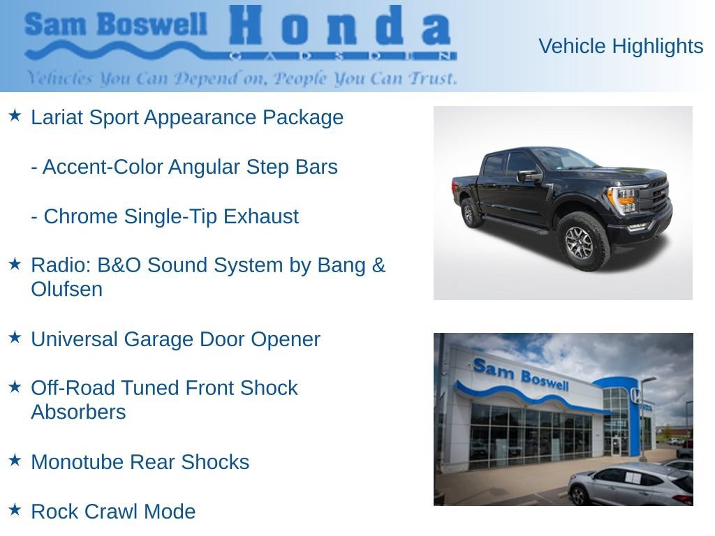 Used 2021 Ford F150 Lariat AWD/4WD image 9