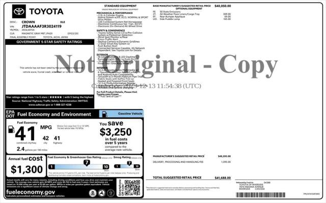 Used 2024 Toyota Crown XLE image 12