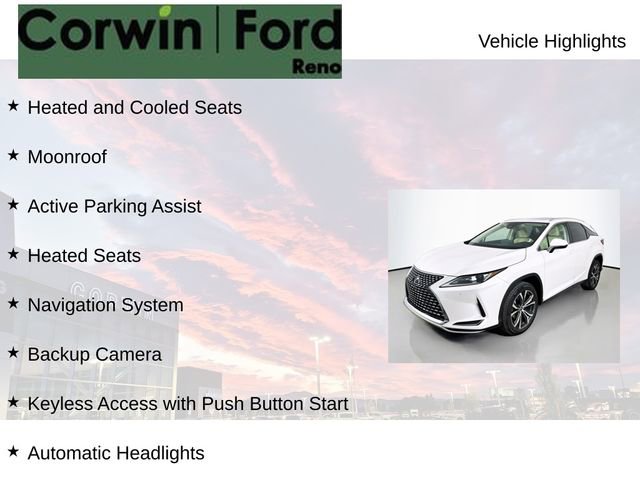 Used 2021 Lexus RX 350 FWD w/ Premium Package image 8