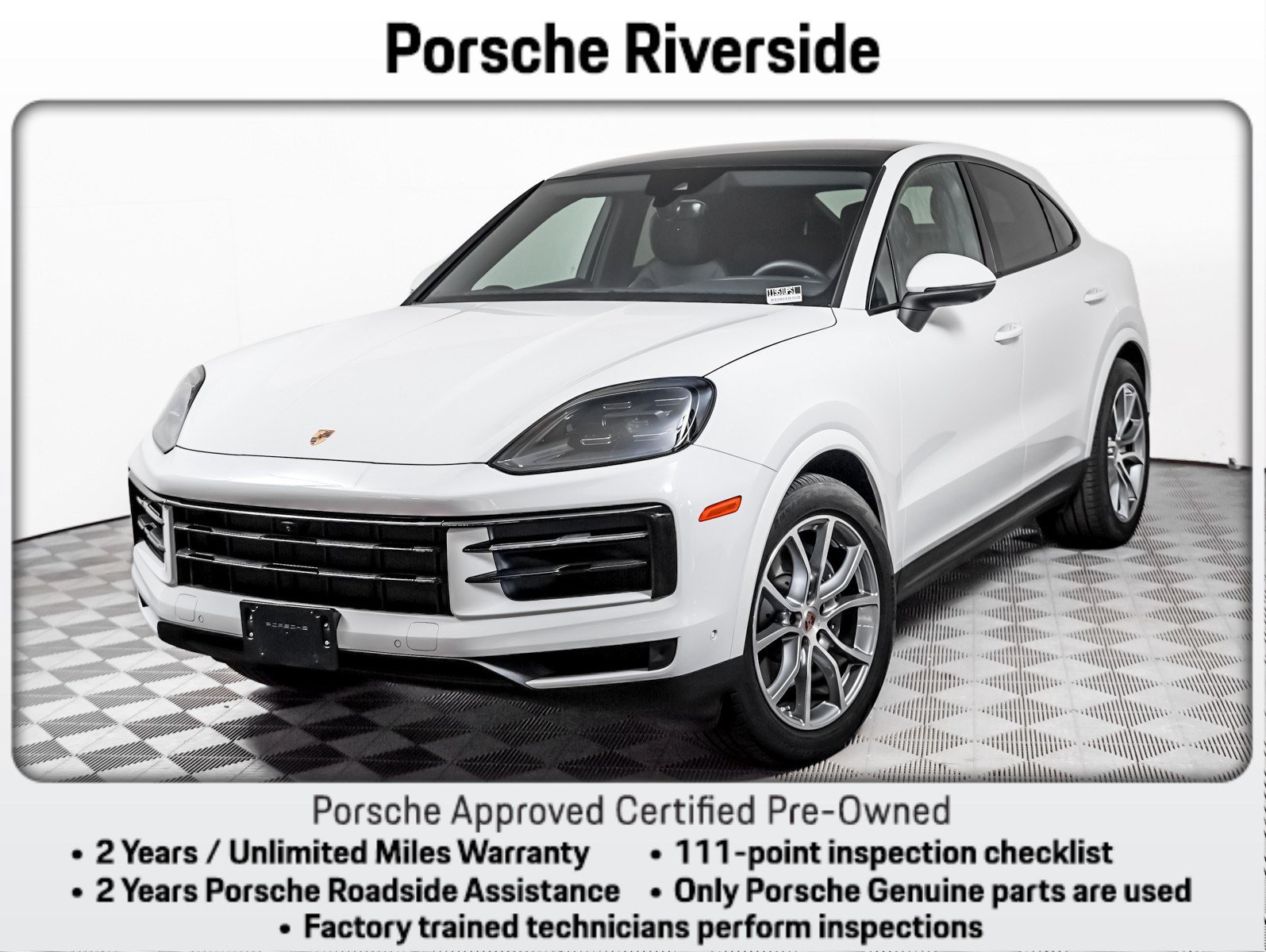 Certified 2025 Porsche Cayenne Coupe AWD/4WD image 1