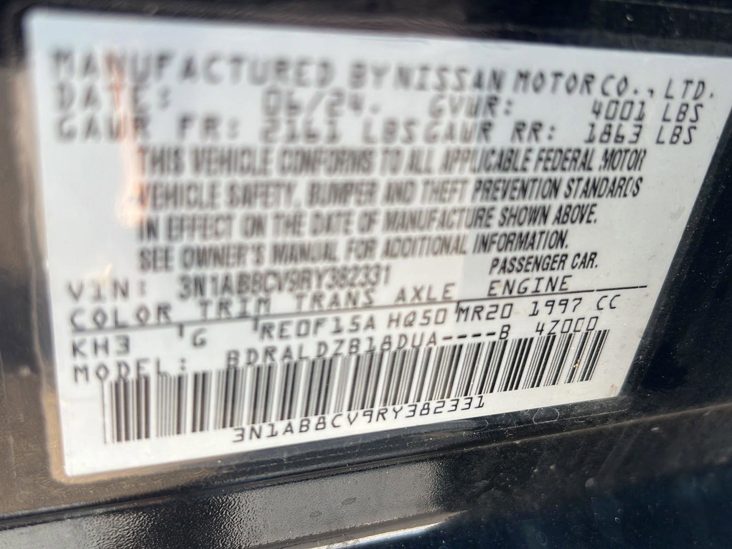 Used 2024 Nissan Sentra SV image 41