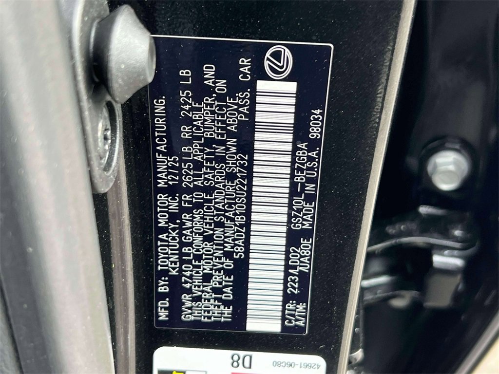 New 2025 Lexus ES 350 w/ Premium Package image 16