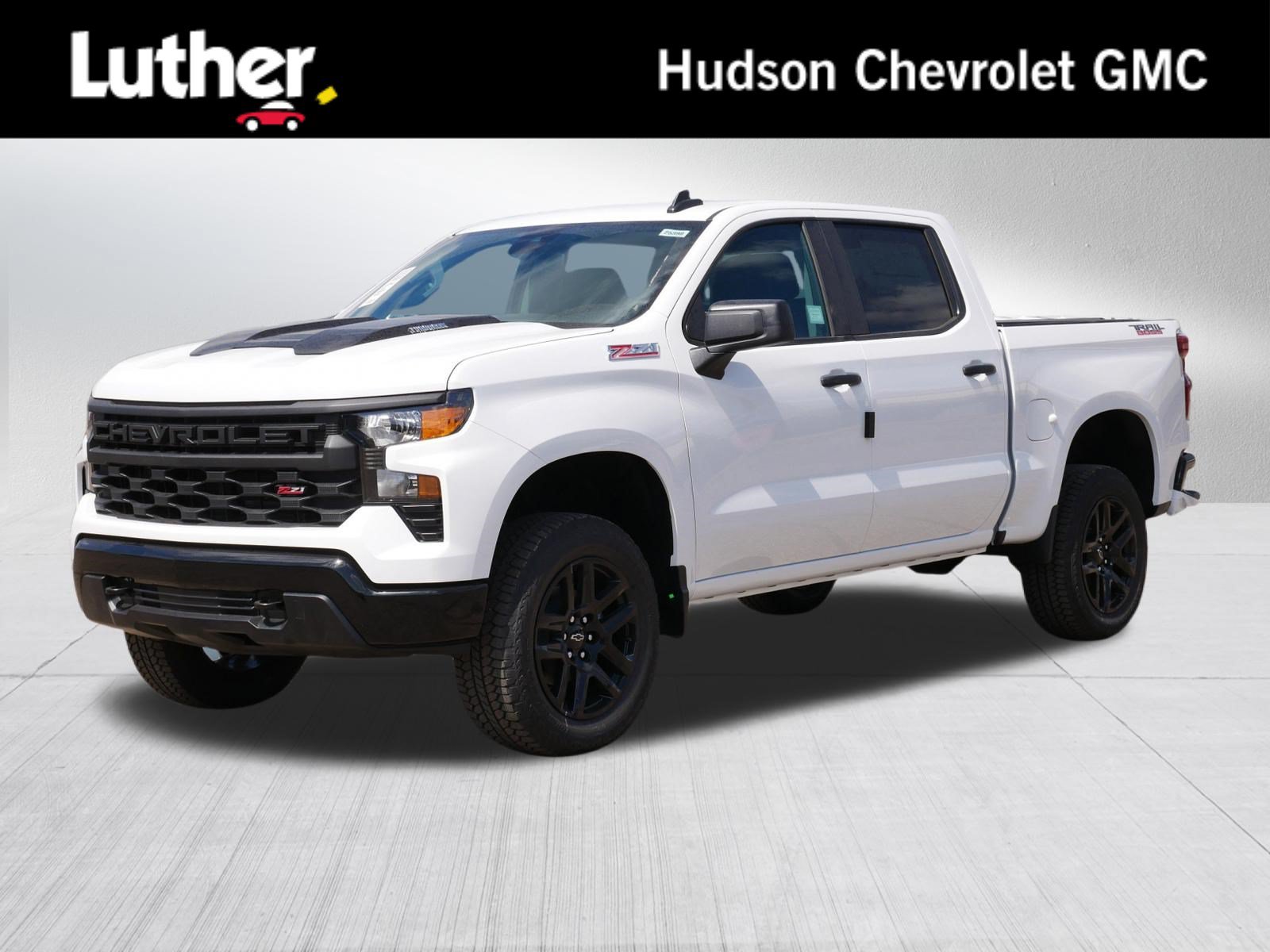 New 2026 Chevrolet Silverado 1500 Custom Trail Boss w/ Turbomax Blackout Package