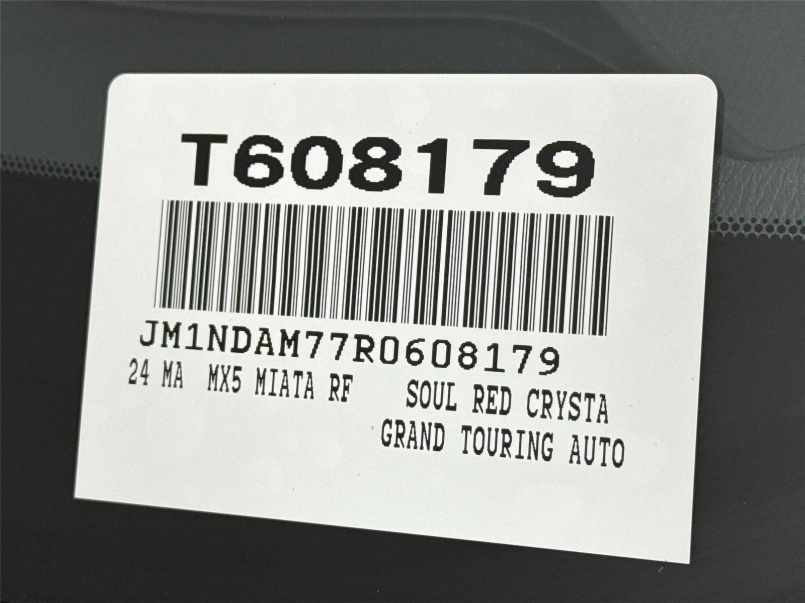 Certified 2024 MAZDA MX-5 Miata RF Grand Touring w/ Weather Package image 50