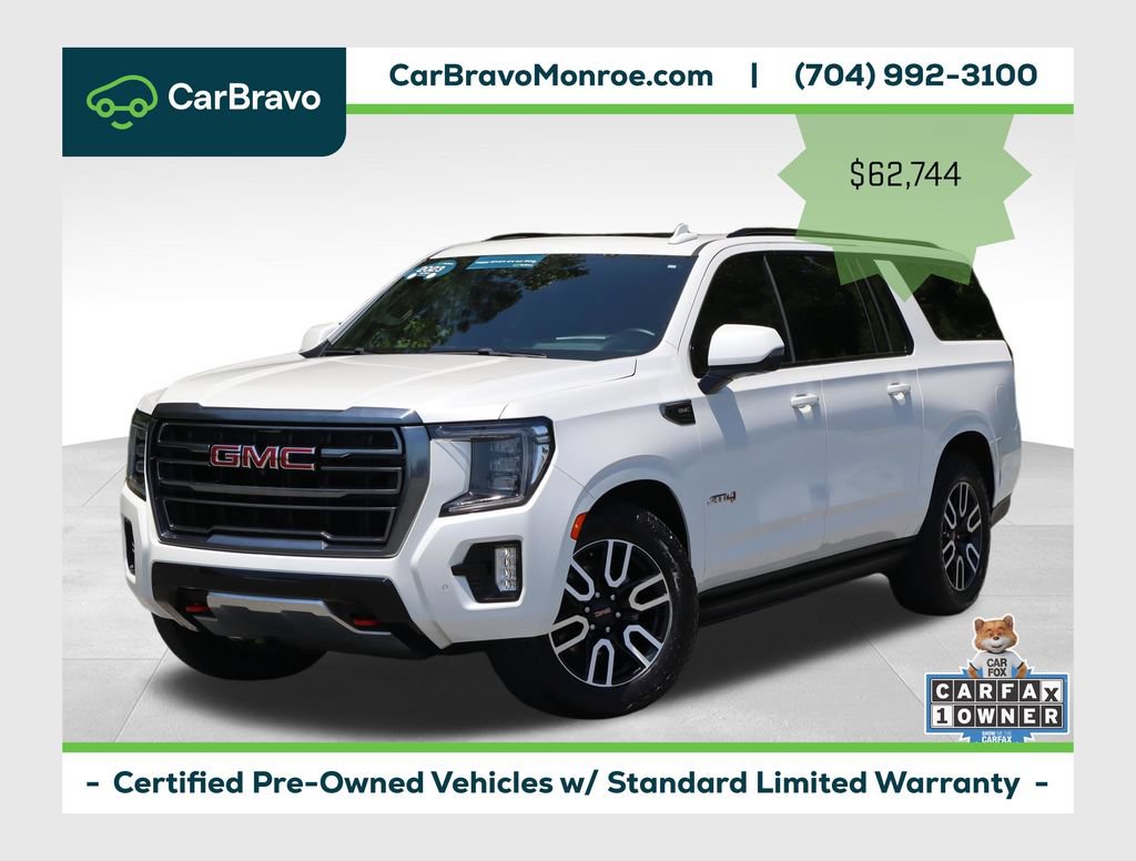 Certified 2023 GMC Yukon XL AT4 w/ AT4 Premium Plus Package AWD/4WD 360° Tour