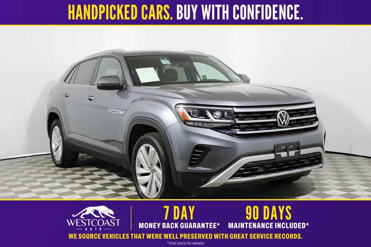 Used 2021 Volkswagen Atlas Cross Sport SE w/ Panoramic Sunroof Package AWD/4WD image 1