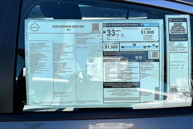 New 2026 Nissan Sentra SV FWD image 12
