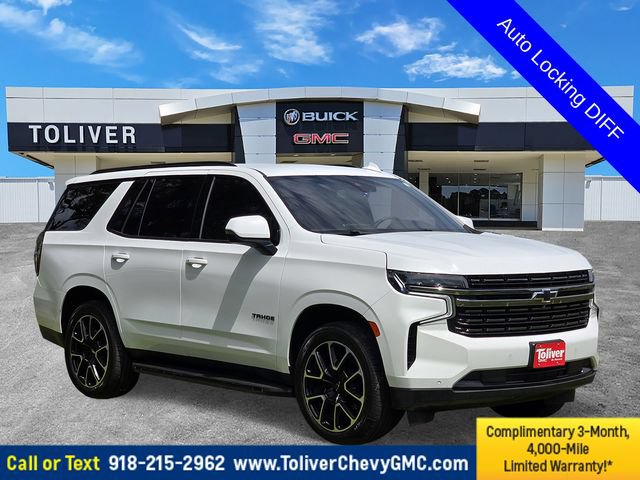 Used 2022 Chevrolet Tahoe RST w/ Luxury Package RWD image 1