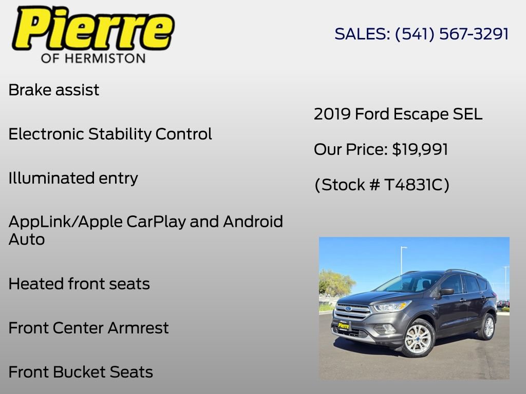 Used 2019 Ford Escape SEL image 12