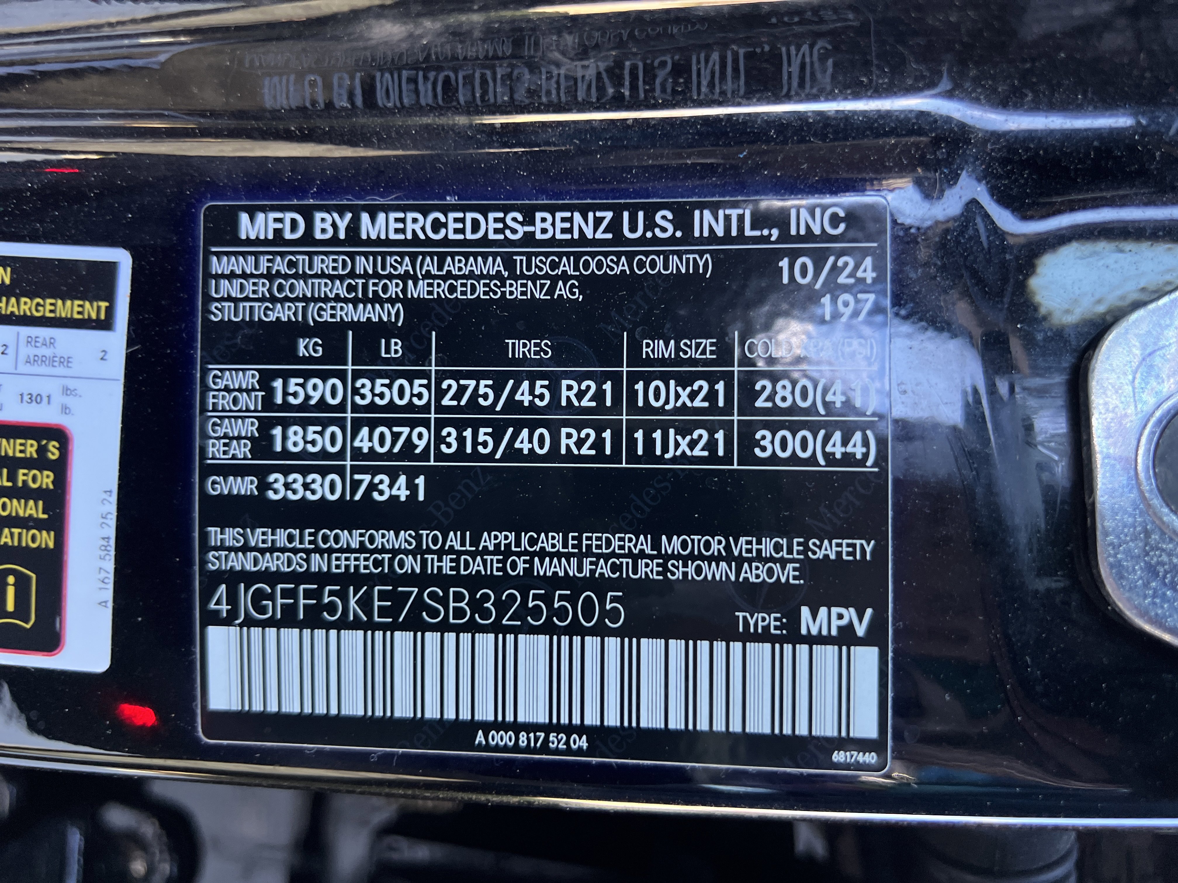 Certified 2025 Mercedes-Benz GLS 450 4MATIC image 33