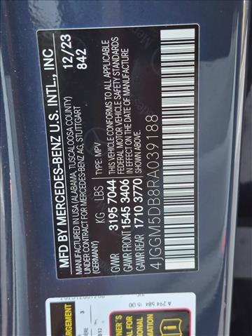 Used 2024 Mercedes-Benz EQE AMG 4MATIC SUV image 24