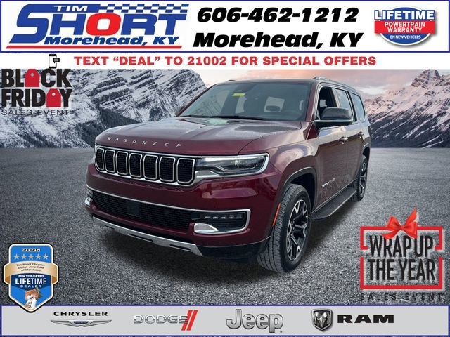 New 2025 Jeep Wagoneer Series III w/ Rear Seat Video Group 1