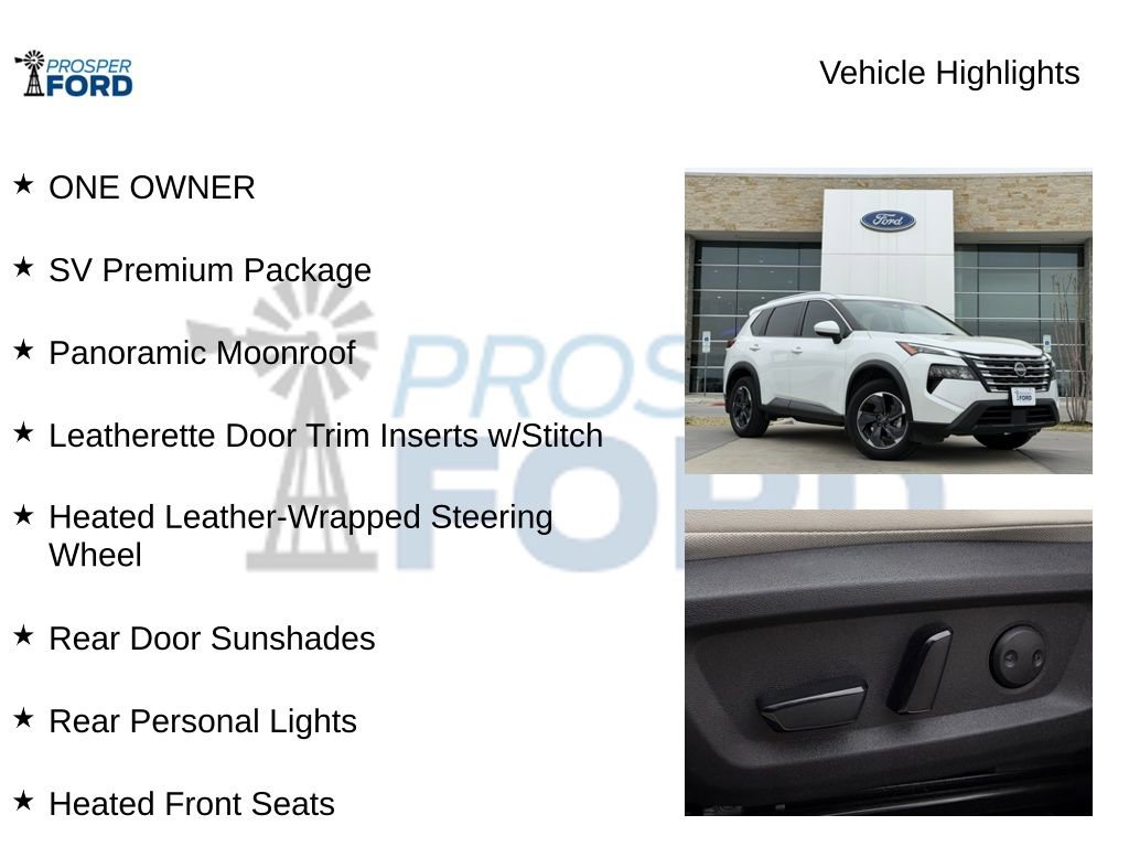 Used 2024 Nissan Rogue SV w/ SV Premium Package image 5
