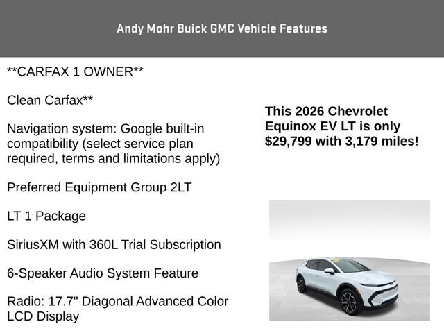 Used 2026 Chevrolet Equinox EV LT image 4