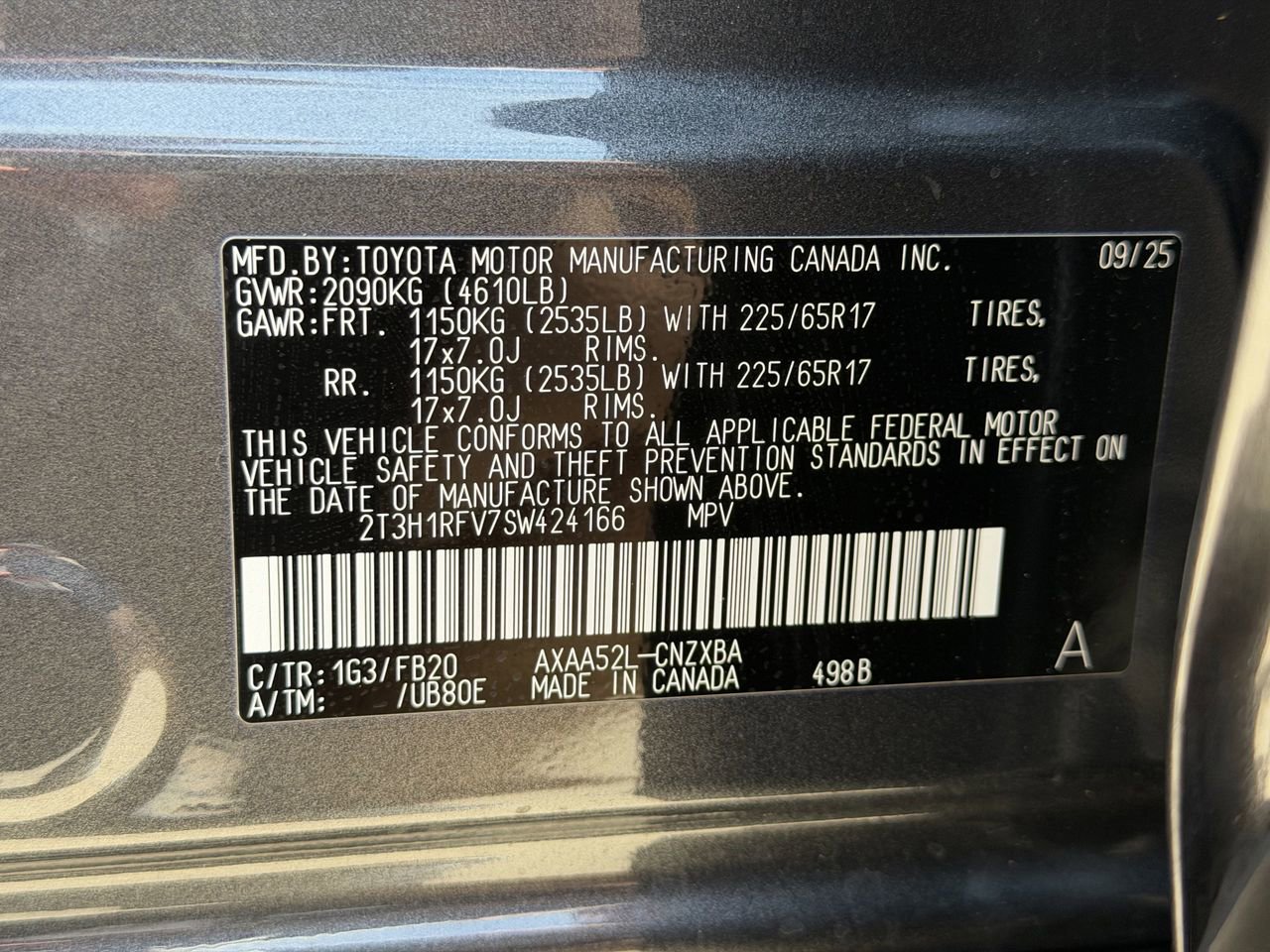 Used 2025 Toyota RAV4 LE FWD image 25