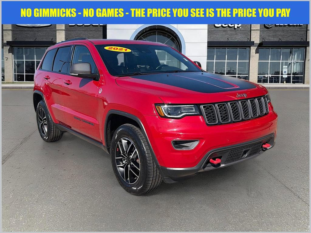 Used 2021 Jeep Grand Cherokee Trailhawk w/ Trailhawk Luxury Group image 1